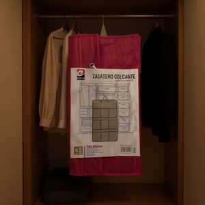 BOLASO Organizador Colgante de Tela No Tejida de un Solo Nivel con 9 Compartimentos para Almacenamiento de Ropa, 78x45 cm - Product Image 3