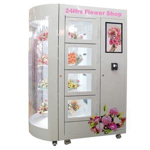 Máquina Expendedora <span class=keywords><strong>de</strong></span> Flores Frescas Winnsen en Oferta con Refrigerador, Pantalla Táctil, Lector <span class=keywords><strong>de</strong></span> Tarjetas y Monedero Electrónico para Aeropuertos y Metro - Product Image 3