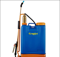 Pulvérisateur à dos manuel Farmjet 20L de haute qualité avec buse en laiton à commande supérieure Jectto