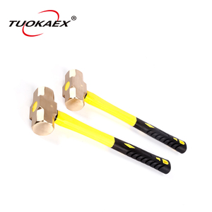 China Factory Lower Price Brass <strong>Sledge</strong> <strong>Hammer</strong> <strong>Head</strong> with Fiberglass Handle <strong>Size</strong> 1lb-20lb