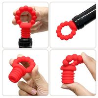 Vente en gros de bouchons de bouteille de vin en silicone de qualité alimentaire certifiés CE, couleur personnalisée, forme d'animal de dessin animé, couvercle d'étanchéité pour bouteilles d'eau