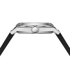 Montre à quartz en titane de qualité pour hommes d'affaires, mouvement SEIKO, bracelet en caoutchouc, cadran à aiguilles, résistance à l'eau 20 BAR, verre saphir - Product Image 3
