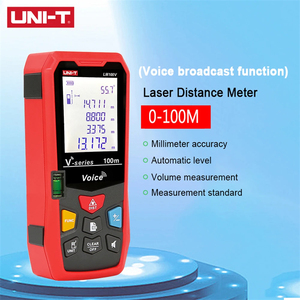 UNI-TLM100V เครื่องวัดระยะด้วยเลเซอร์ ไม้บรรทัดอิเล็กทรอนิกส์ ฟังก์ชั่นกระจายเสียงด้วยเสียง ชาร์จผ่าน USB จอแสดงผล 2.0 นิ้ว ความแม่นยำ 2 มม. รับประกัน 1 ปี - Product Image 2