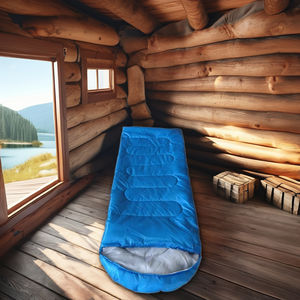 Sacos de Dormir de Algodón Ligeros para Exteriores de 3 Estaciones, 700g-2.4kg, Portátiles, Impermeables, Tipo Sobre, para Adultos, Senderismo y Camping - Product Image 5