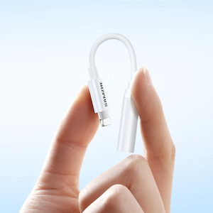 SAMZHE <span class=keywords><strong>Adaptateur</strong></span> durable pour casque audio 3,5 mm avec connecteur Lightning certifié MFi pour <span class=keywords><strong>iPhone</strong></span>/iPad – Câble de contrôle et convertisseur audio - Product Image 4