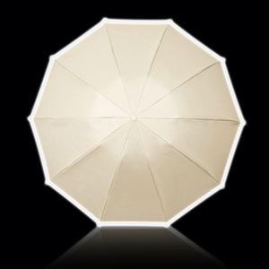 Parasol portable d'extérieur imperméable avec logo personnalisé, compact, imprimé, pliable pour adulte - Product Image 3