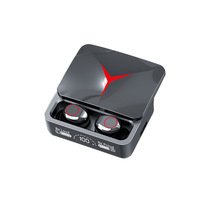 Headphone in-ear m90 pro tws bt, earbud nirkabel untuk game, tampilan digital LED untuk bermain game