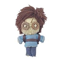 Poupée Vaudou Artisanale en Fil de Coton Original Explorer, Exquis Petit Pendentif, Cadeau de Festival de la Cinquième Séquence