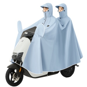 97YH - Funda Impermeable para Motocicleta/Scooter Eléctrico, de Tela Oxford, Protección Completa del Cuerpo, Estilo Largo, Universal, para Adultos, con Logotipo - Product Image 1