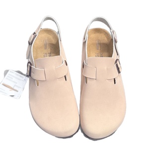 Sabots en liège en gros pour la revente, sandales à semelle souple, pantoufles d'été décontractées unisexe, sabots solides, semelle <span class=keywords><strong>de</strong></span> chaussure EVA style Birkenstock - Product Image 6