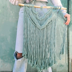 Chaîne colorée chaîne fil <span class=keywords><strong>macramé</strong></span> doux <span class=keywords><strong>coton</strong></span> <span class=keywords><strong>peigné</strong></span> corde 2mm 3mm simple brin torsion cordon à la main tentures murales décor à la maison - Product Image 6