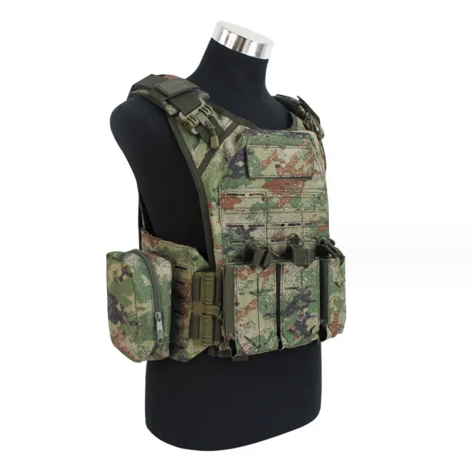 Multi-functional tactical laser quick removal New laser quick removal vest camouflage tactical quick removal vest