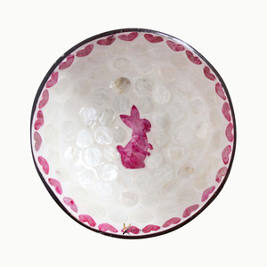 Juego de Tazones de Coco Clásicos, Ecológicos, Duraderos, Hechos a Mano, con Diseño de Animales Adorables, para Servir Ensaladas y Smoothies - Product Image 4