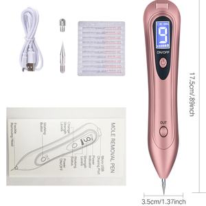 Removedor de verrugas, tatuajes, puntos oscuros y lunares portátil, recargable, con 9 niveles ajustables y pantalla LCD, ¡en oferta! - Product Image 6