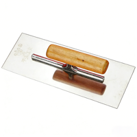Truelle de peintre en acier inoxydable, spatule à plâtre, truelle à enduit