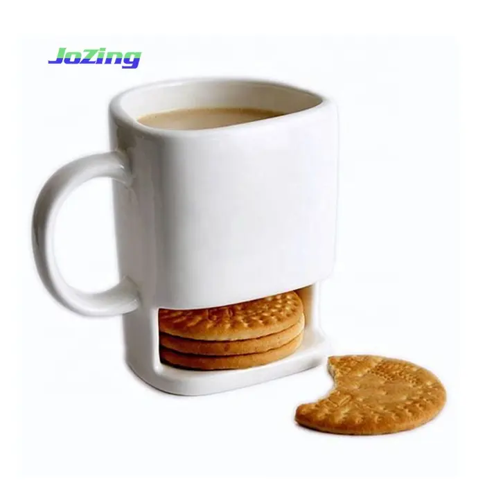 Benutzer definiertes Logo bei Blank Sublimation White Cookie Dunk Kaffee milch becher