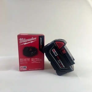 Batería para Herramientas Eléctricas <span class=keywords><strong>Milwaukee</strong></span> <span class=keywords><strong>18V</strong></span> 5.0AH M18B5, Precio de Fábrica, Compatible con Taladro y Llave Inalámbricos M18, Baterías de Iones de Litio - Product Image 4