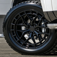 Jantes forgées tout-terrain personnalisées pour pick-up Chevy 4x4 6X6 22x12 24x14 26X14 26x16 5x5.5 6x139.7 5x5.5 6x5.5 8x165.1 8x170 8x180