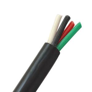 Precio de fábrica PVC Nylon Aislamiento Conductor de cobre flexible Tsj Cable 4 * 10AWG - Product Image 1