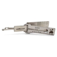Outil de serrurerie automobile Lishi : Kit professionnel de haute qualité pour déverrouillage et décodage de serrures B111 2-en-1