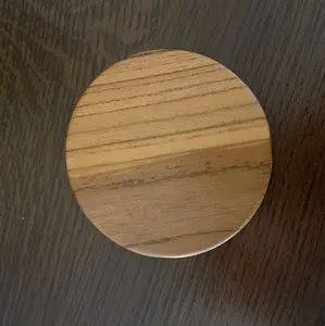 Eco-Friendly Wooden Coaster <b>Set</b> Sturdy Lightweight Water Resistant Elegant Design for Coffee Mug <b>Teacup</b> and Glassware Protection - Product Image 1