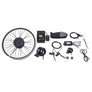 <span class=keywords><strong>Kit</strong></span> de conversion de <span class=keywords><strong>vélo</strong></span> <span class=keywords><strong>électrique</strong></span> pour VTT, moteur à moyeu <span class=keywords><strong>arrière</strong></span> 500W avec écran couleur - Product Image 1