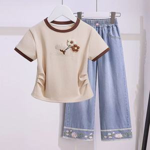 Conjunto <span class=keywords><strong>de</strong></span> Dos Piezas <span class=keywords><strong>de</strong></span> Moda para Niñas, Verano 2026, Alta Calidad, Diseño Lindo para Niñas Medianas <span class=keywords><strong>y</strong></span> Grandes - Product Image 4