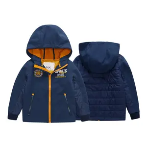 OEM 맞춤형 어린이 소년 자켓 야외 봄 & 가을 후드 코트 아동복 재킷