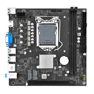 H510M-Iミニ<span class=keywords><strong>ITX</strong></span>マザーボードインテルLGA1200ソケットDDR4 3200MHz PCIe 4.0 M2 NVMe SSD SATA3用ミニ<span class=keywords><strong>ITX</strong></span>ケースビルド - Product Image 1