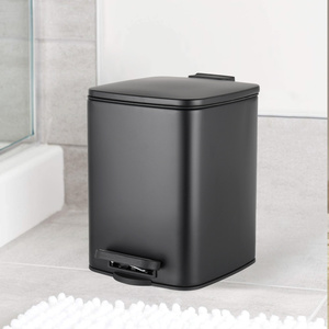 Custom Color New Style 6 8 12 16 20 <strong>30</strong> Liter Square Dustbin Stainless Steel Pedal <strong>Bin</strong> - Product Image 4