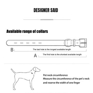 Collares de cuero para mascotas de diferentes colores, <span class=keywords><strong>Collar</strong></span> de cuero hecho a mano de lujo para perros, venta al por mayor - Product Image 6