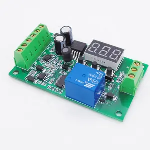 Taidacent Electrical Overvoltage Overcurrent Relay DC Protective Current Voltage Detection Alarm Switch Current Limiting RS485