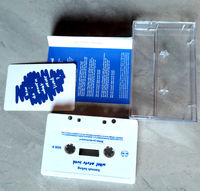 Bandes de cassettes audio personnalisées directes d'usine Réplication et impression de disque Enregistrement et emballage de duplication
