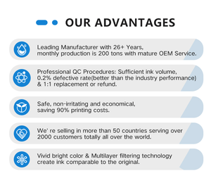 Encre de recharge compatible de haute qualité Goosam 110 111 de couleur noire pour imprimante Epson <span class=keywords><strong>Ecotank</strong></span> M2120 M2140 <span class=keywords><strong>M2170</strong></span> M3140 M3170 M3180 - Product Image 2