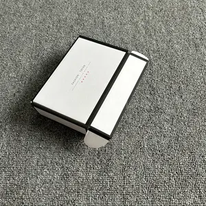 custom white small paper corrugated jewelry shipping boxes for jewellery watch gifts