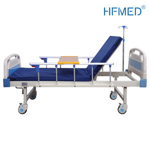 Tablero de cabeza de ABS de alto rendimiento, cama Manual de dos manivelas, cama médica manual para <span class=keywords><strong>hospitales</strong></span>, centro de salud, salas de <span class=keywords><strong>maternidad</strong></span> - Product Image 3