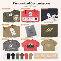 Camiseta Unisex de Cuello Redondo Talla Grande 4XL, Logotipo Personalizado, Tejido Suave y Transpirable, 100% Algodón Supima, Venta al Por Mayor para Hombre y Mujer