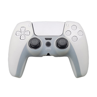 Coque de protection en silicone souple ultra-fine, antidérapante, anti-transpiration, parfaitement ajustée, avec une adhérence améliorée pour PS5 Dualsense
