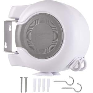 <span class=keywords><strong>Cuerda</strong></span> retráctil <span class=keywords><strong>extensible</strong></span> extraíble para colgar en la pared, <span class=keywords><strong>cuerda</strong></span> resistente para tendedero para <span class=keywords><strong>ropa</strong></span> interior y exterior - Product Image 3