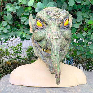 Couvre-chef en latex pour Halloween Cosplay Long Nose Horror Vine Sperm Tree Cat Face Mask Terrifying Carnival Mask Rubber - Product Image 4