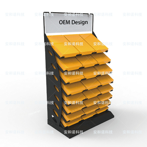 Présentoir personnalisable de comptoir de carreaux de marbre de pavage en pierre naturelle artificielle de mosaïque nouveau design pour l'usage de salle <span class=keywords><strong>d</strong></span>'exposition - Product Image 3