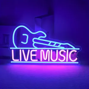 VAG Enseigne Au Néon Led Hello Letters Neon Lumière Décoration Murale
