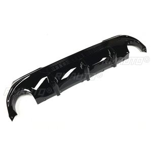 Diffuseur de pare-chocs arrière noir brillant/fibre de carbone pour BMW Série 1 F40 2019-2023, lèvre de diffuseur, séparateur de coffre, plaque de spoiler, accessoires extérieurs - Product Image 5