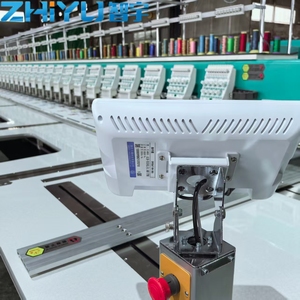 925 Hoge Kwaliteit Touchscreen Met Dahao <span class=keywords><strong>Computer</strong></span> Systeem Platte Borduurmachine Voor De Industrie Op Hete Verkoop In Afrika Markt - Product Image 6