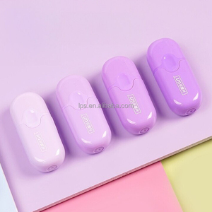 Ensemble de rubans correcteurs <span class=keywords><strong>d</strong></span>égradés Kawaii (lot de 4) - Rubans correcteurs <span class=keywords><strong>d</strong></span>égradés colorés et vibrants, mini format avec cartes blister - Product Image 4