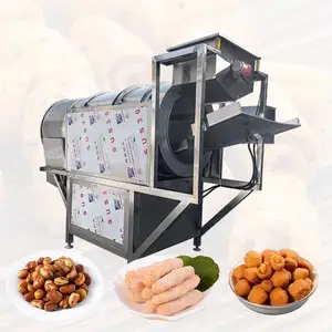 Snack Popcorn Cake Chips Rice Mixer Flavor Food Drum Roller Coating sapore condimento Machine