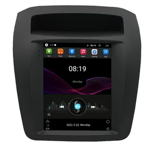 Autoradio android à écran tactile vertical 9.7 pouces, gps, lecteur DVD vidéo stéréo, CarPlay, style tesla, pour KIA Sorento 2013-2014