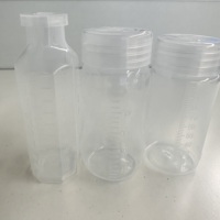 Bouteille de lait en PP de 100 ml 150 ml pour bébé, alimentation pour enfant, biberons jetables portables, ensembles de biberons pour bébé