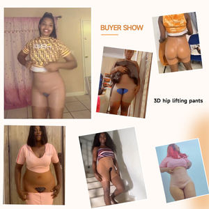 실리콘 반바지 오픈 가랑이 팬티 범벅 바디 쉐이프웨어 Bbl 큰 실리콘 엉덩이 기중 장치 거짓 엉덩이 엉덩이 패딩 바지 - Product Image 4