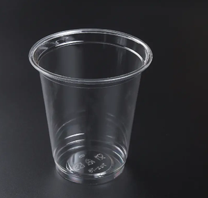 Gobelets jetables écologiques en PLA biodégradable pour milkshakes et boissons froides, transparents, pour événements et fêtes - Product Image 2
